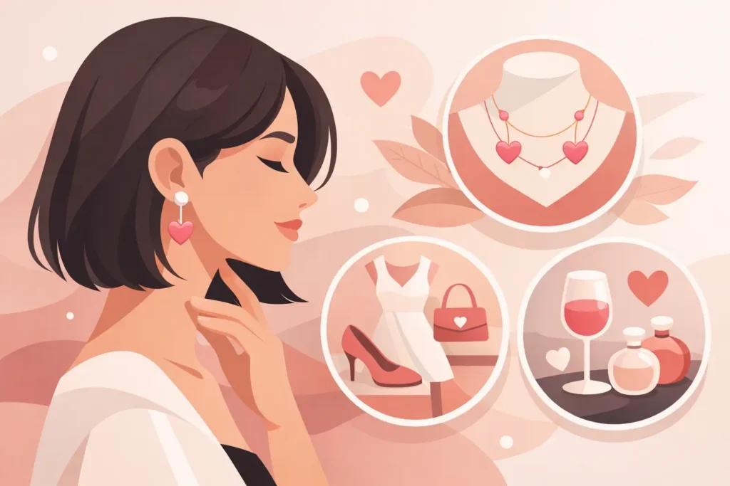 Cómo combinar pendientes corazón con estilo