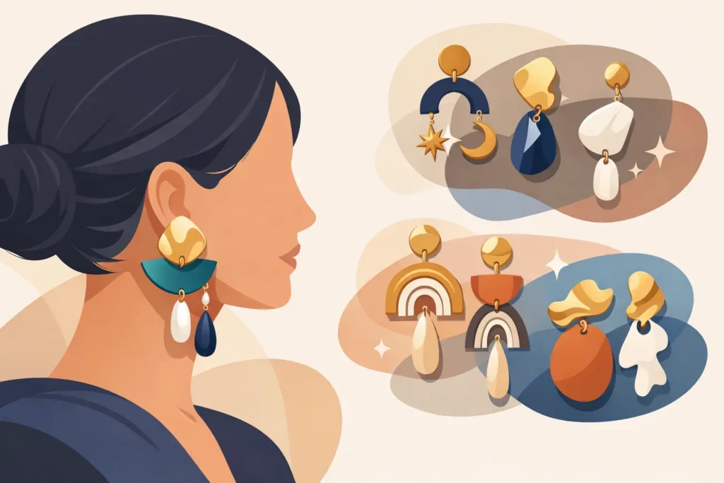 Pendientes de diseño originales que sí destacan